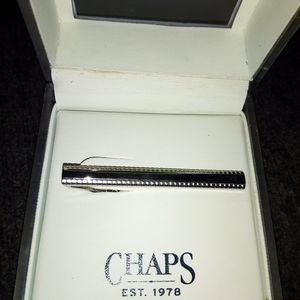 Tie clip and cuff links